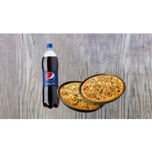 Pizza and Cold drink
